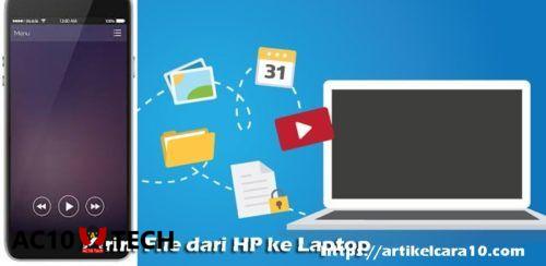Cara Mengirim File dari HP ke PC