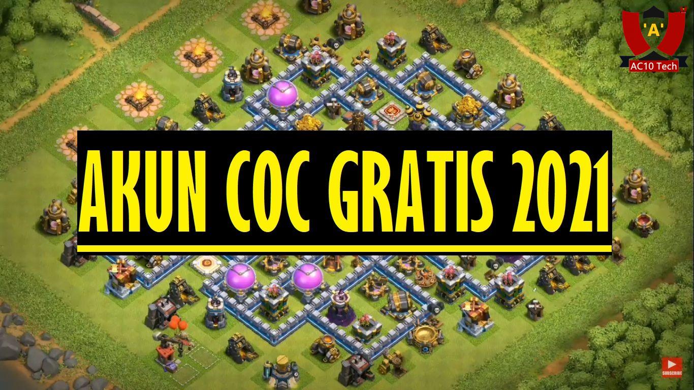 600+ Akun COC Gratis Hari Ini Mei 2024 Belum Diambil - AC10 Tech