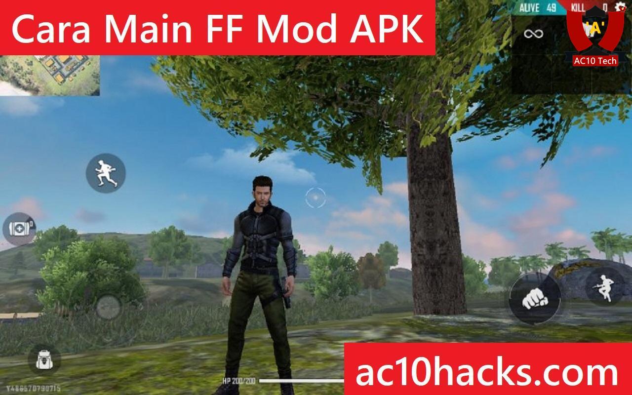 Cara Main FF Mod APK