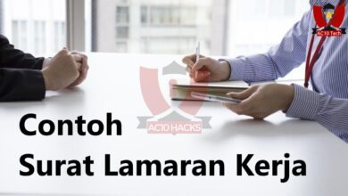 Contoh Surat Lamaran Kerja Offline Tulis Tangan Fresh Graduate - AC10 Tech