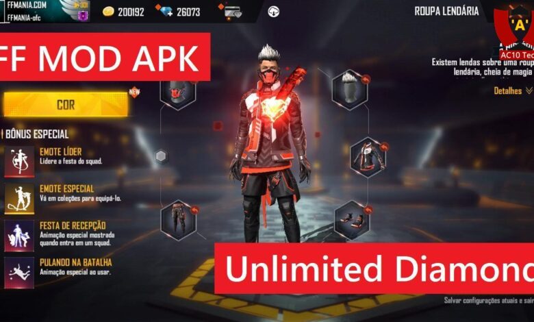 FF Mod APK 2024 Diamond Tak Terbatas Download Versi Terbaru - AC10 Tech