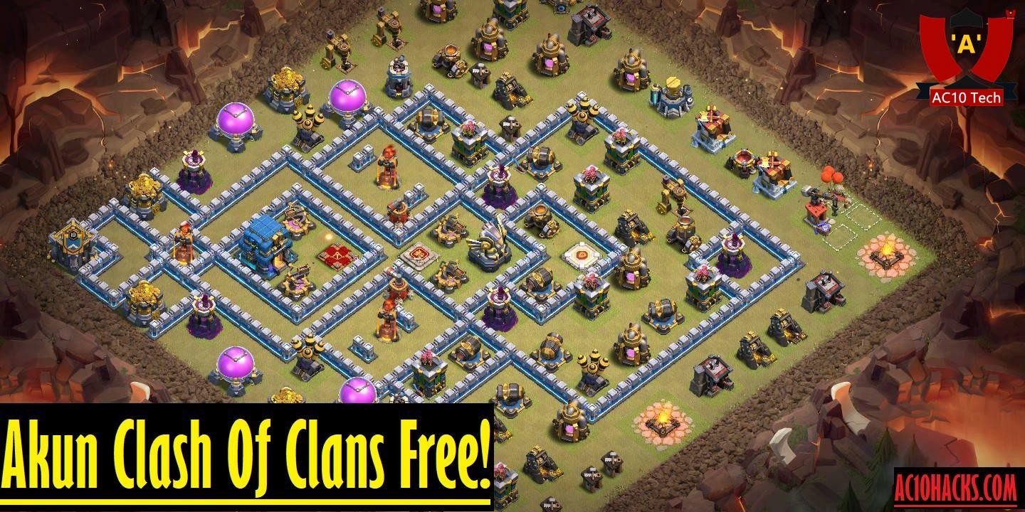 600+ Free COC Accounts Gmail and Password Today April 2024