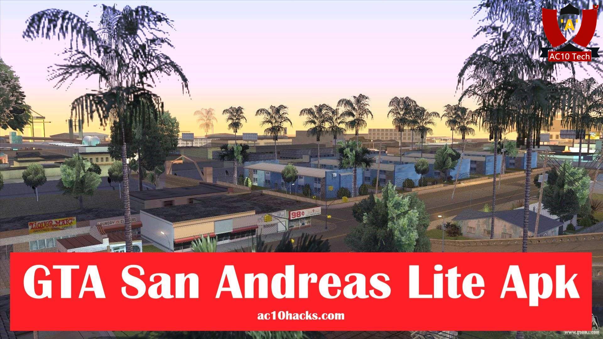 GTA San Andreas Lite Apk