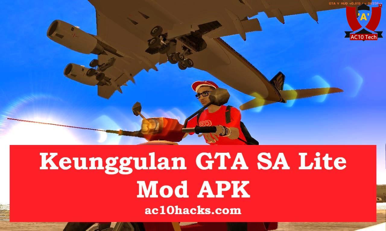 Keunggulan GTA SA Lite Mod Drag APK