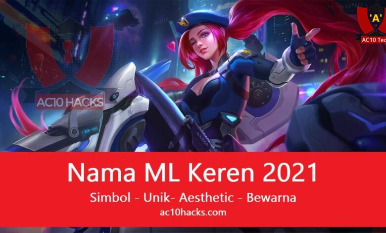 Nama ML Keren, Berwarna, Nama ML Aesthetic Perempuan 2025 - AC10 Tech