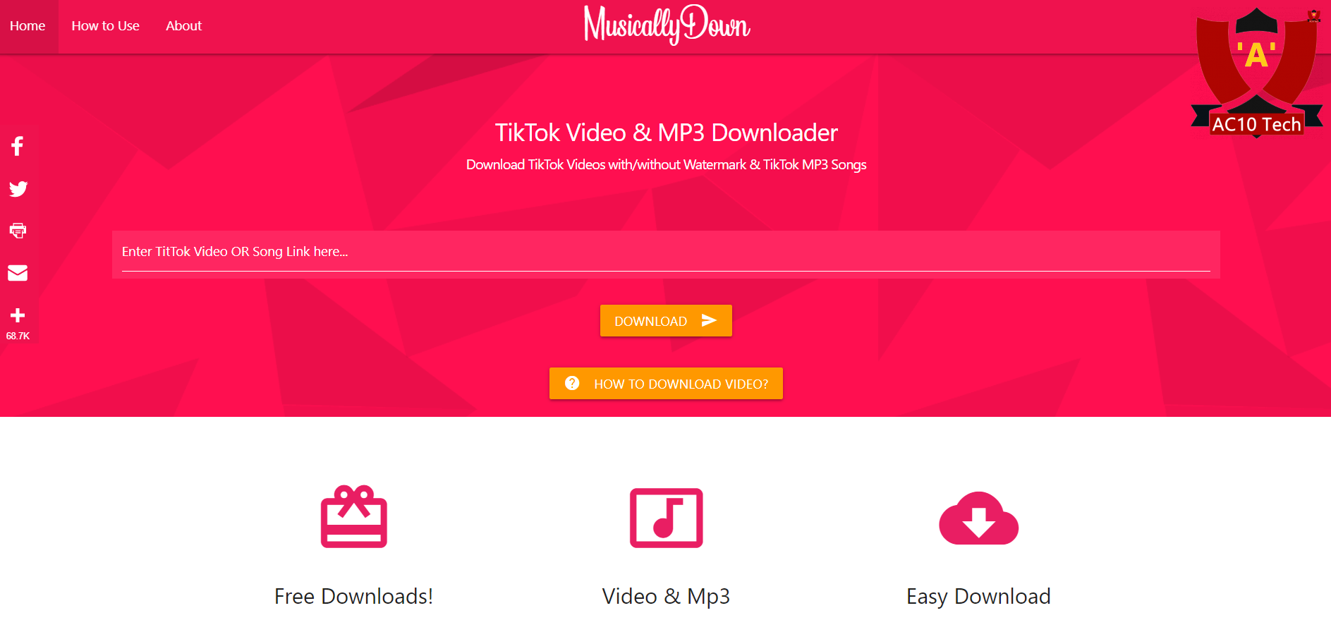MusicallyDown-com - TikTok Video MP3 Downloader