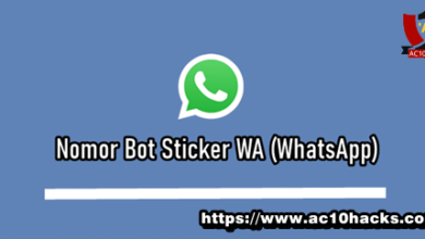 Nomor WA Bot Sticker Asli 2024 24 Jam - AC10 Tech