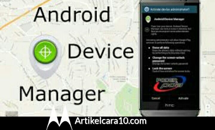 Gunakan Android Device Manager
