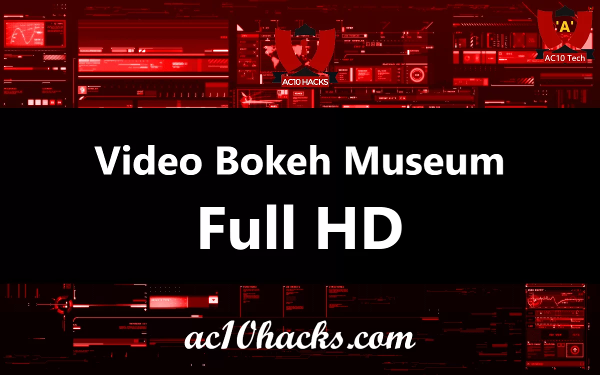Video Bokeh Museum Full HD