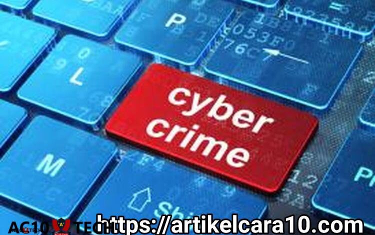 Cyber Hack, 12 Jenis Cyber Crime yang Harus Diketahui - AC10 Tech