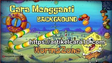 Cara Mengubah Background Worm Zone - AC10 Tech