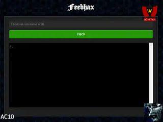 Hack FB dengan menggunakan aplikasi Feebhax