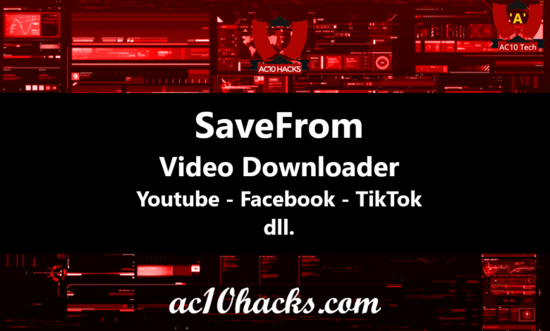 Download Video & MP3 Mudah dengan SaveFrom FB IG Youtube 2024 - AC10 Tech