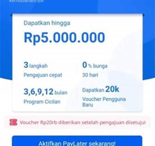 Cara Aktifkan Lazada Paylater Agar di ACC 2025 - AC10 Tech