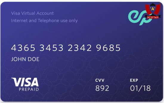 VCC virtual credit card