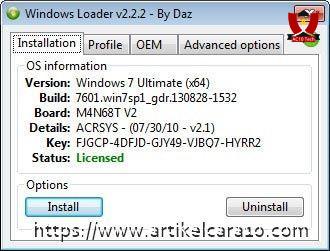 Windows Loader Windows 7 Ultimate