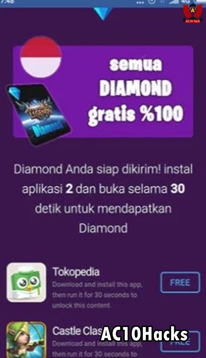 Dapatkan-Diamond Gratis.com ML Situs Penghasil Diamond ML 2023