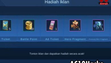 Cara Mendapatkan Tiket ML Gratis Setiap Hari - AC10 Tech