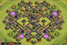 Pertahanan COC TH 9 Terkuat di Dunia 2024 - AC10 Tech