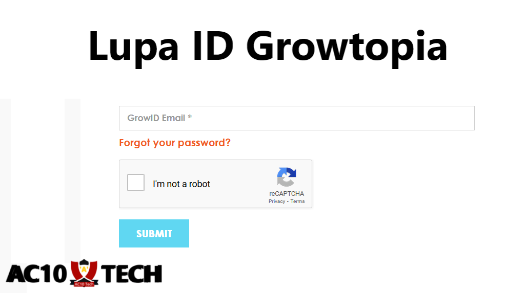 Growtopia Change Email dan Password 2025 (Recovery Akun) Lupa ID Growtopia GrowId