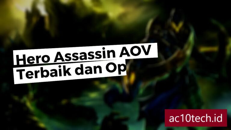 Hero AOV Assassin Tersakit Terkuat
