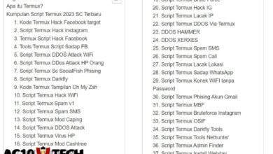 Tools Termux MY ID v1-v5 Terbaru 2024 - AC10 Tech