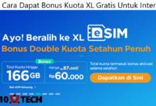 4 Cara Ambil Bonus Kuota XL Tanpa Aplikasi 2024 - AC10 Tech