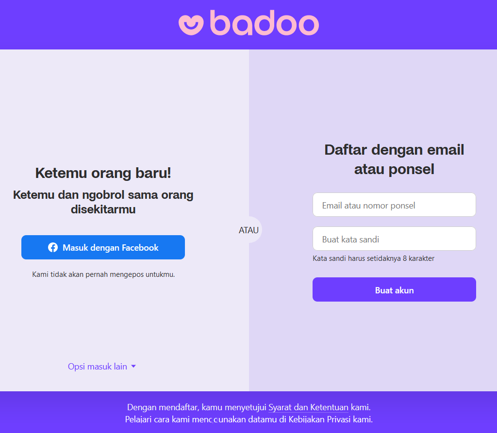 Download Aplikasi Badoo Versi Lama