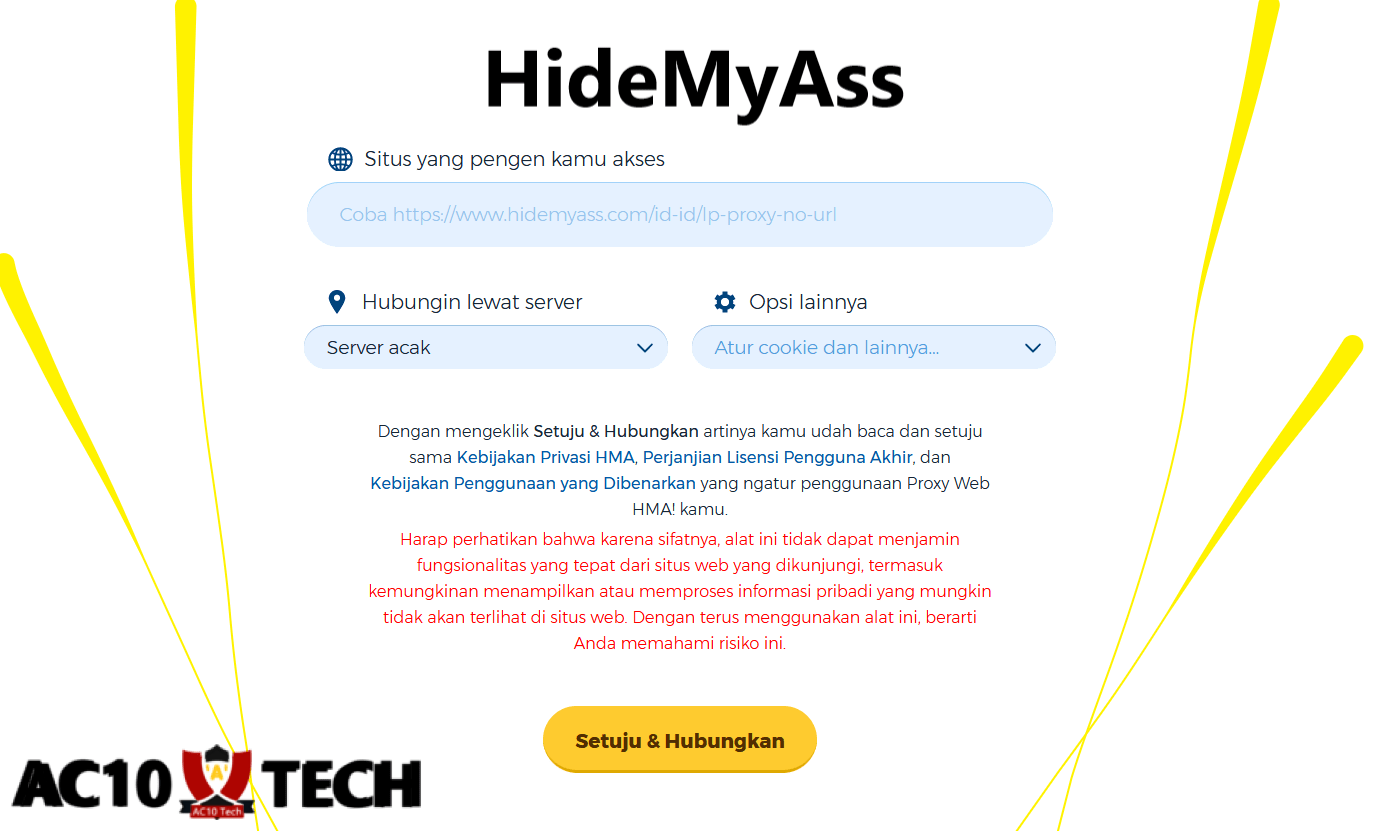 10 Situs Anti Blokir Terbaik Gratis 2025 Tanpa Aplikasi VPN HideMyAss Situs Anti Blokir