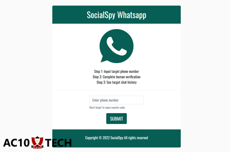 Link Sadap WA dengan Social Spy WhatsApp