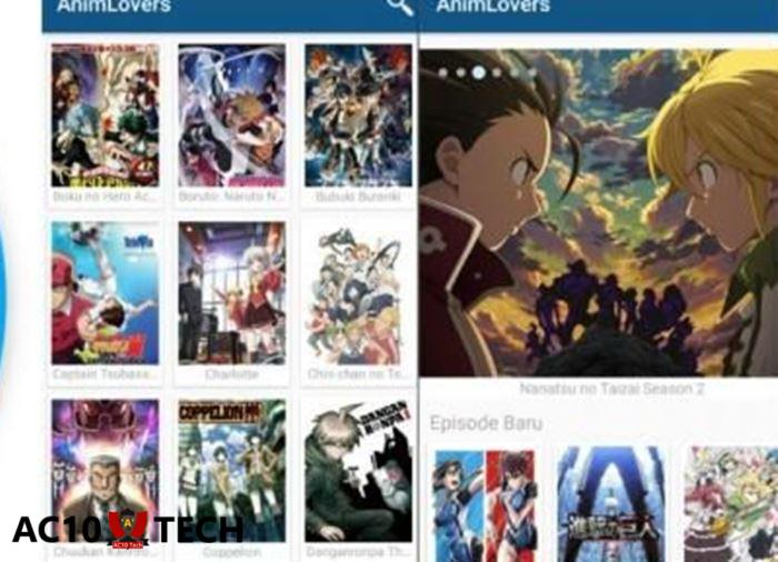 Aplikasi Anime Lovers Versi Lama dan Baru 2023