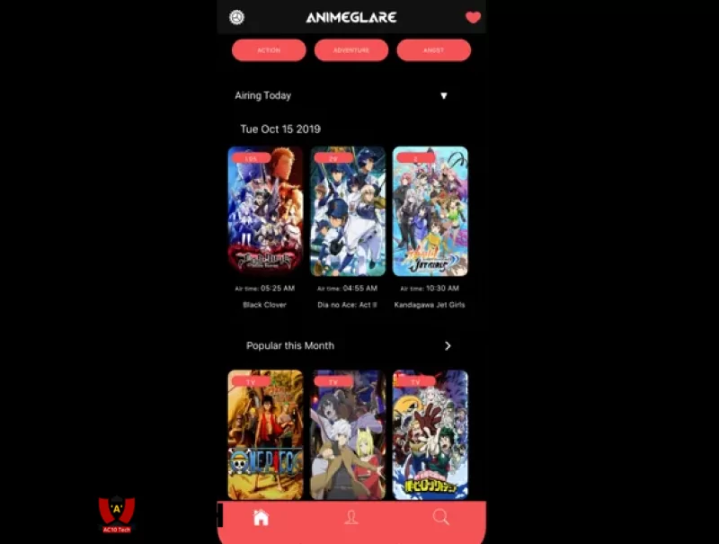 AnimeGlare - Aplikasi Anime Viral
