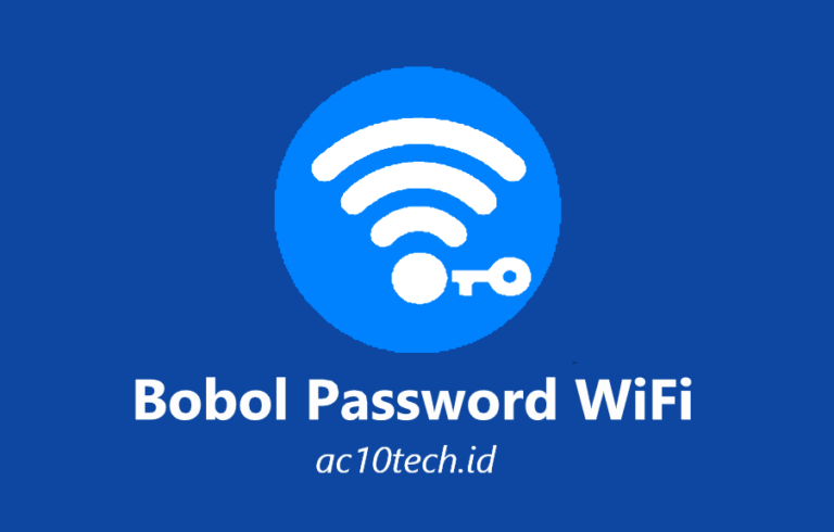 Bobol Password Wifi