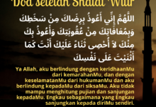 Doa Setelah Sholat Witir dan Qunut Witir Arab, Latin & Arti - AC10 Tech