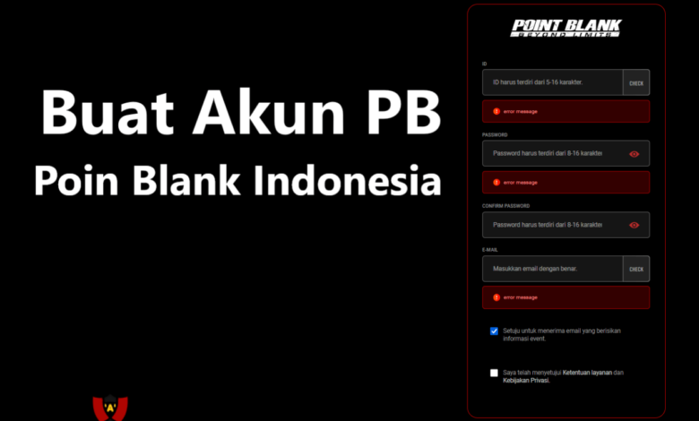 Cara Buat Akun PB 2024 - AC10 Tech