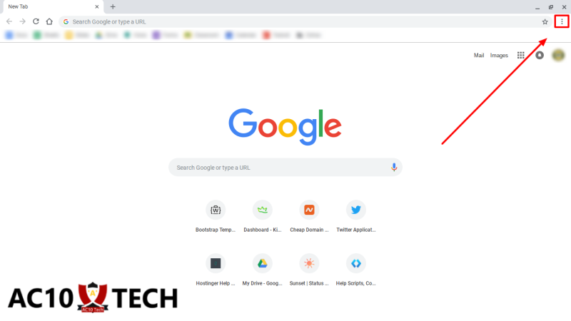 Cara Clear Cache Browser Chrome di Laptop