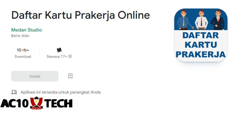 Cara Daftar Kartu Prakerja Gelombang 52 2024 dan Syaratnya - AC10 Tech