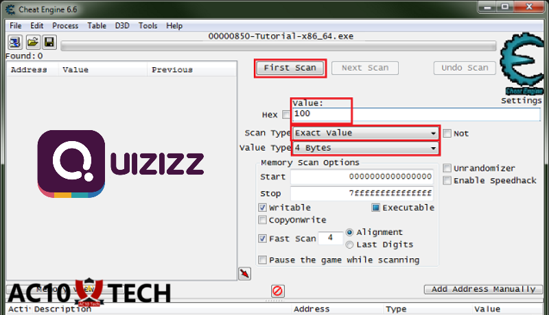 Cara Hack Quizizz dengan Cheat Engine