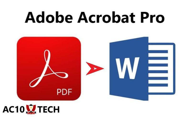 Cara Mengubah PDF ke Word menggunakan Adobe Acrobat Pro