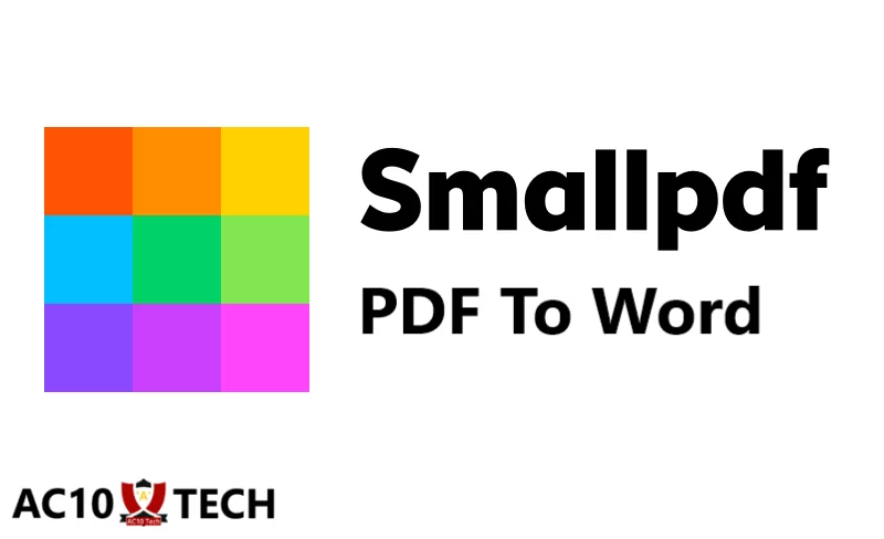 Cara PDF ke Word di HP dan PC menggunakan Smallpdf