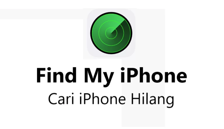 Find My iPhone Cari iPhone Hilang