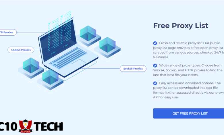 Proxyscrape Web Premium Free 2025 - AC10 Tech