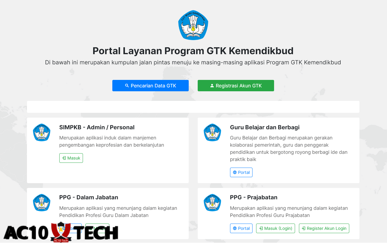 Panduan SIMPKB Lengkap (Login, Daftar, Lupa Sandi) 2025 SIMPKB GTK Kemdikbud