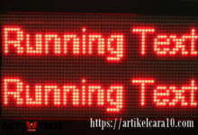 Cara Hack Running Text di HP Android 2025 - AC10 Tech