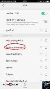 Cara Hack Wifi ID Flashzone Seamless Melalui Android
