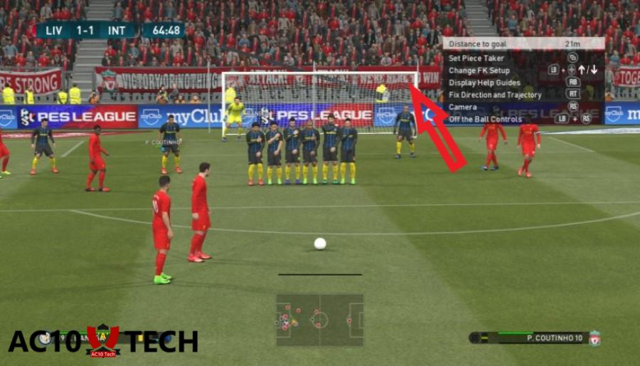 Cara Tendangan Bebas PS3 Langsung Gol PS3