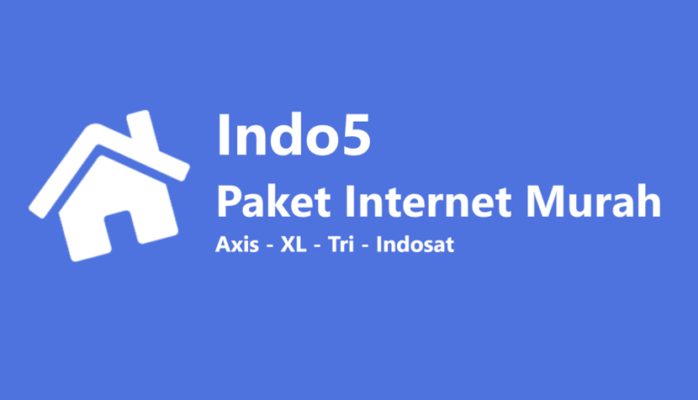 Indo5 Paket Axis XL Tri Indosat Murah