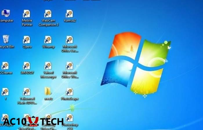 3 Cara Mengecilkan Icon di Desktop Windows
