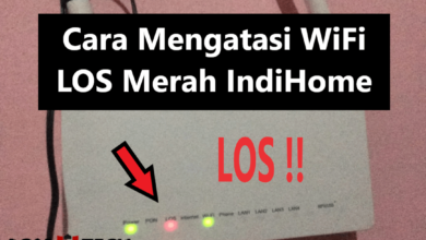 Cara Mengatasi Lampu WiFi LOS Merah Pengguna IndiHome