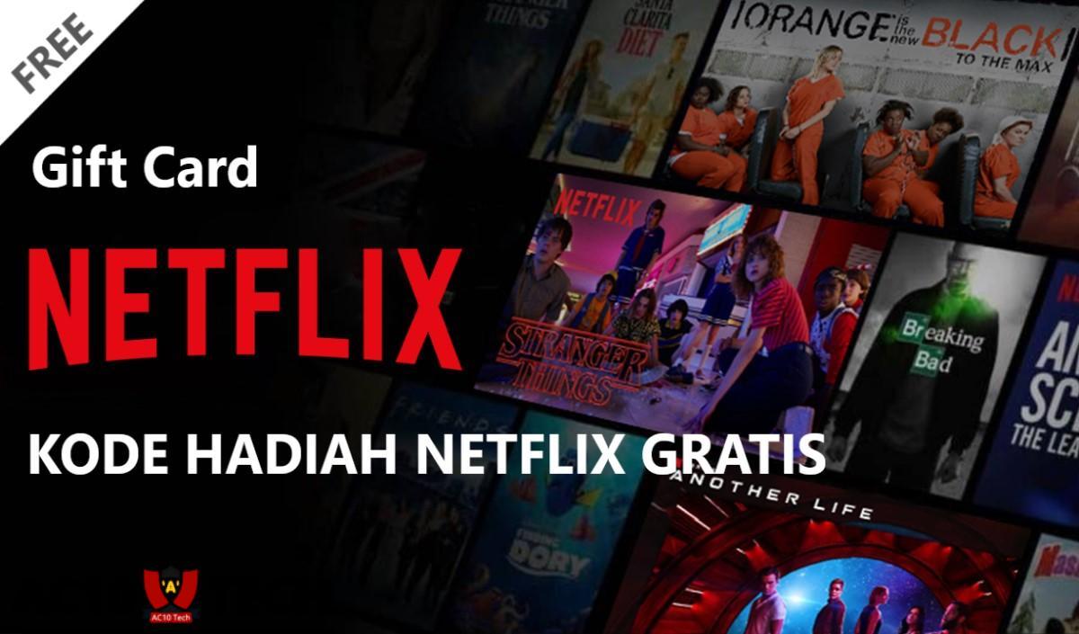 Kode Hadiah Netflix Gift Card Netflix Gratis